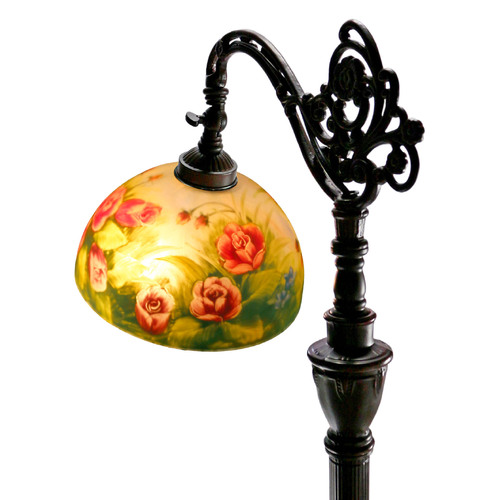 Handpainted Downbridge Floor Lamp