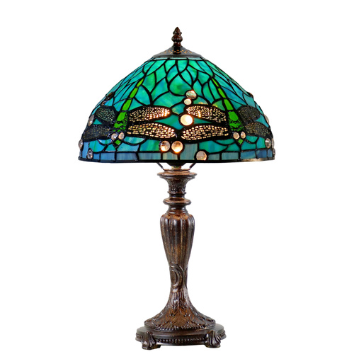 Sylvia Dragonfly Table Lamp 12 Inch