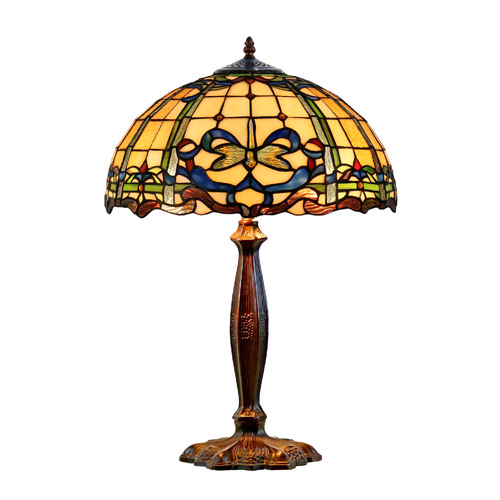 16&#39; Aurora Large Tiffany Table Lamp