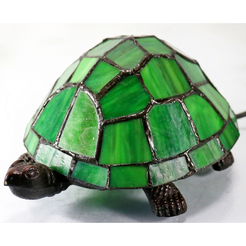 Green Turtle Lamp