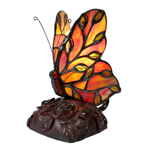 Butterfly Lamp  - Red