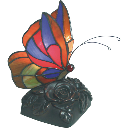 Dark Blue Butterfly Lamp