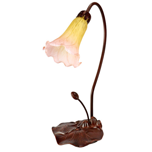 Single Lily Lamp Sunshine Blush
