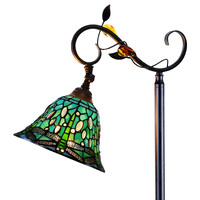 16&#39; Sylvia Dragonfly Large Tiffany Table Lamp